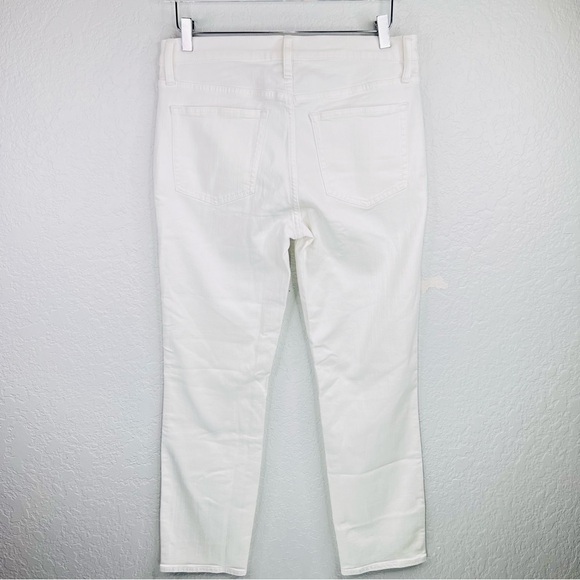 J.Crew 9” Vintage Slim-Straight Mid-Rise White Demin Jeans Size 29 - Picture 15 of 15